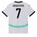 Østerrike Marko Arnautovic #7 Borte Drakt EM 2024 Kortermet